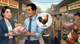 MBG menumbuhkan ekosistem ekonomi lokal.(Ilustrasi: ist)