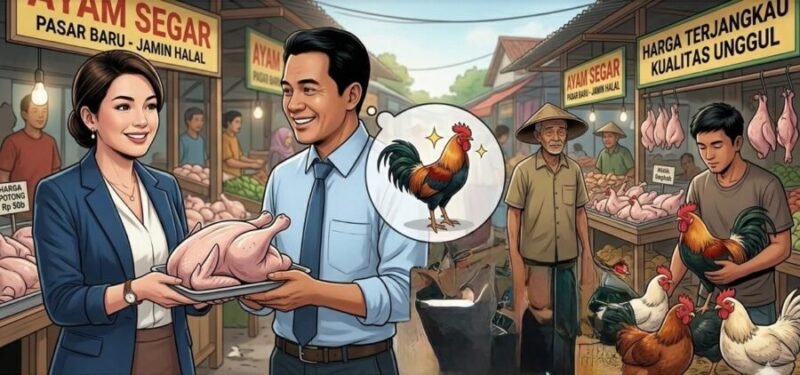 MBG menumbuhkan ekosistem ekonomi lokal.(Ilustrasi: ist)