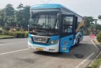 Tersedia 10 armada (3 unit beroperasi tahap awal) dengan tarif Rp5.000 menggunakan sistem pembayaran non-tunai.(Foto: ist)
