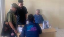 Perwakilan Sekretariat Bersama (Sekber) tiga asosiasi siber konstituen Dewan Pers Provinsi Lampung mendatangi Kantor Pelayanan Pemenuhan Gizi (KPPG).(Foto: Netizenku.com)