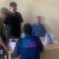 Perwakilan Sekretariat Bersama (Sekber) tiga asosiasi siber konstituen Dewan Pers Provinsi Lampung mendatangi Kantor Pelayanan Pemenuhan Gizi (KPPG).(Foto: Netizenku.com)