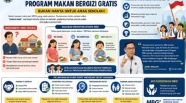 Banyak mitra dan SPPG keliru menganggap Program Makan Bergizi Gratis hanya untuk anak sekolah karena istilah school meal.(Ilustrasi: Netizenku)