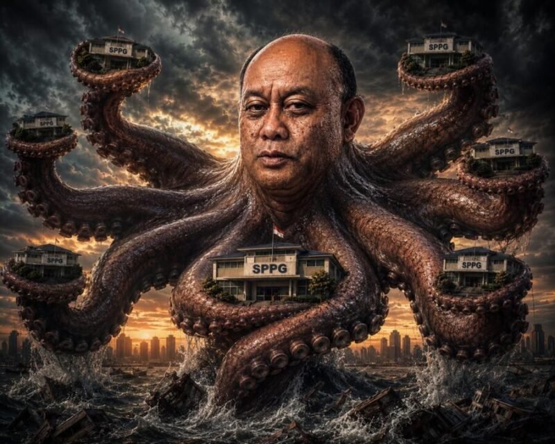 Jejak Dadan Cs di MBG Lampung.(Ilustrasi: Netizenku)