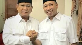 Prabowo Subianto dan Rahmat Mirzani Djausal. (Foto: ist)