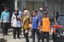 Wali Kota Bandar Lampung Eva Dwiana meninjau lokasi perbaikan jalan. (foto: ist)