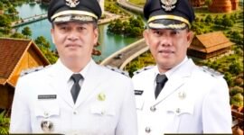 Bupati dan Wakil Bupati Tubaba, Novriwan Jaya - Nadirsyah 